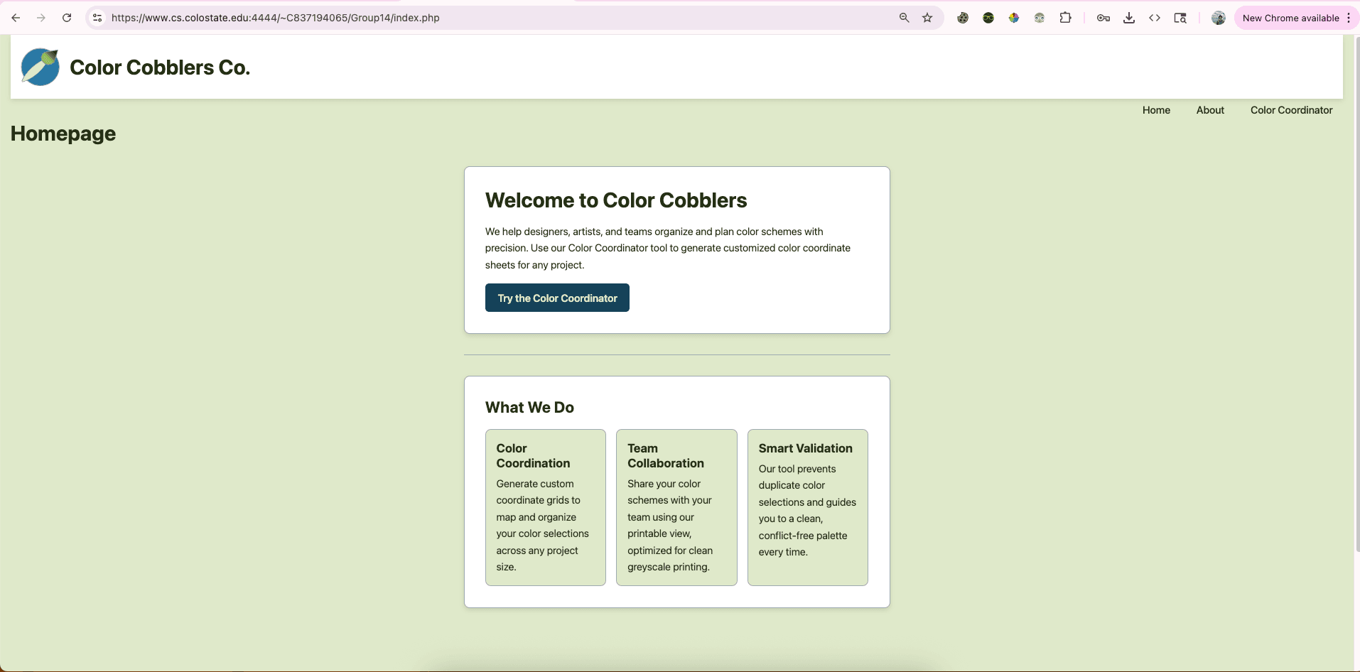 Color Cobblers